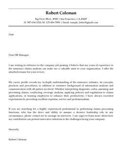 Senior Financial Analyst Cover Letter Sample Download for Free